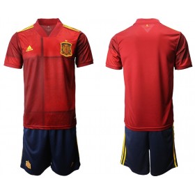 Fußballtrikots Spanien Kinder Euro 2020 Kurzarm Heimtrikotsatz kaufen
